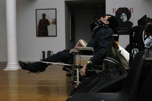 Lyle Ashton Harris  plays Michael Jackson in Performing MJ. (Photo by Ray Llanos)