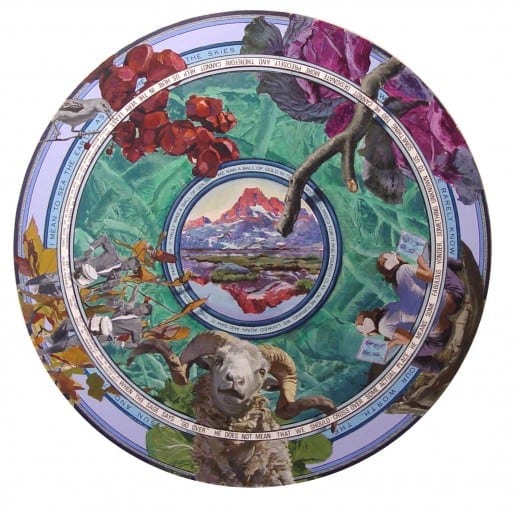 Nathan Lewis: The Blessed Isles, 2008 Acrylic and oil on canvas Courtesy of Fernando Luis Alvarez Gallery.
