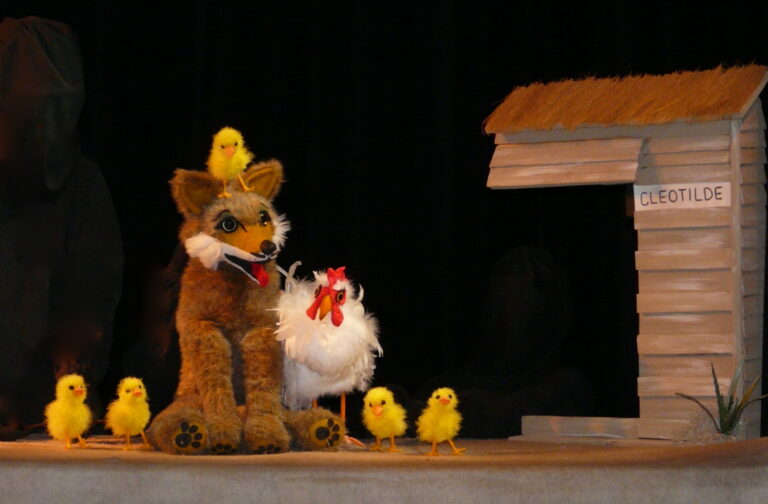 Review: “Brother Coyote and Sister Fox” weaves humor and folklore into egg basket