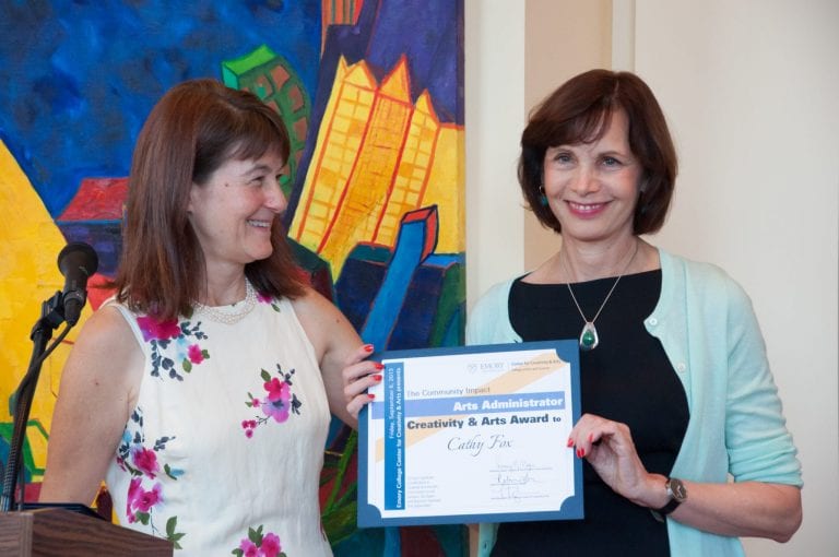 News: Catherine Fox, ArtsATL’s executive director, receives Emory Creativity & Arts Award