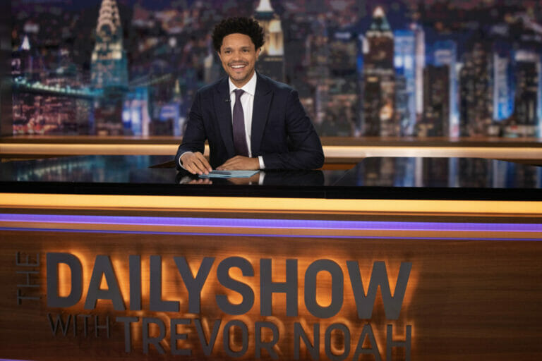 “The Daily Show with Trevor Noah” streaks through Atlanta’s election-time skyline