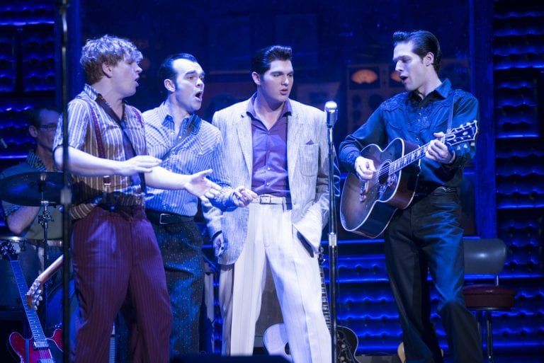 Review: Fox Theatre’s “Million Dollar Quartet” plays off one magical night at Sun Records