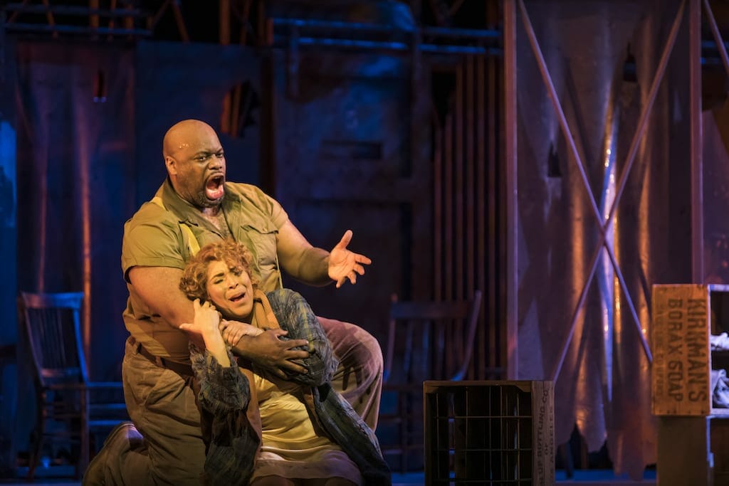Morris Robinson as Porgy in The Atlanta Opera version of "Porgy and Bess."