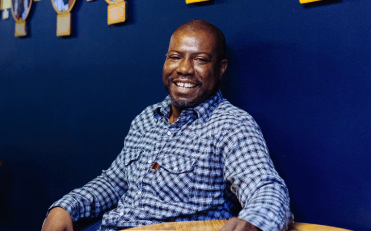 Jon Carr, artistic director at Dad's Garage.