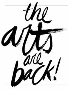The Arts Are Back logo