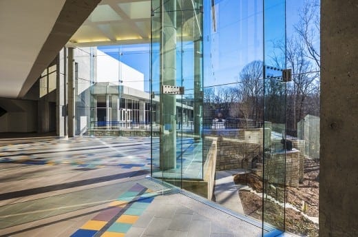 North Atlanta High School. View from lobby. ©2013 Josh Meister