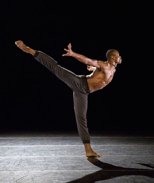 Jamar Roberts in Aszure Barton's "LIFT." (Photo by Paul Kolnik) Jamar Roberts in Aszure Barton's "LIFT." (Photo by Paul Kolnik)