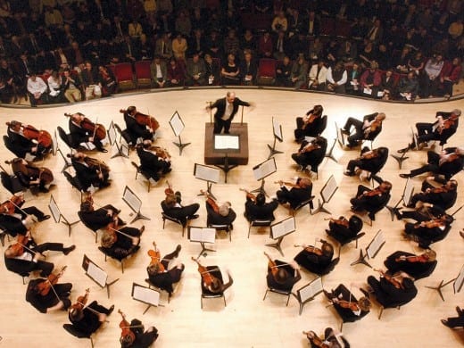 The Atlanta Symphony Orchestra performs.