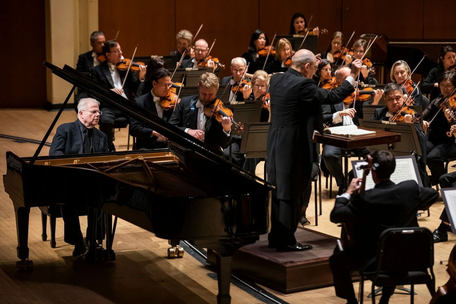Pianist Emanuel Ax performs with the Atlanta Symphony Orchestra.